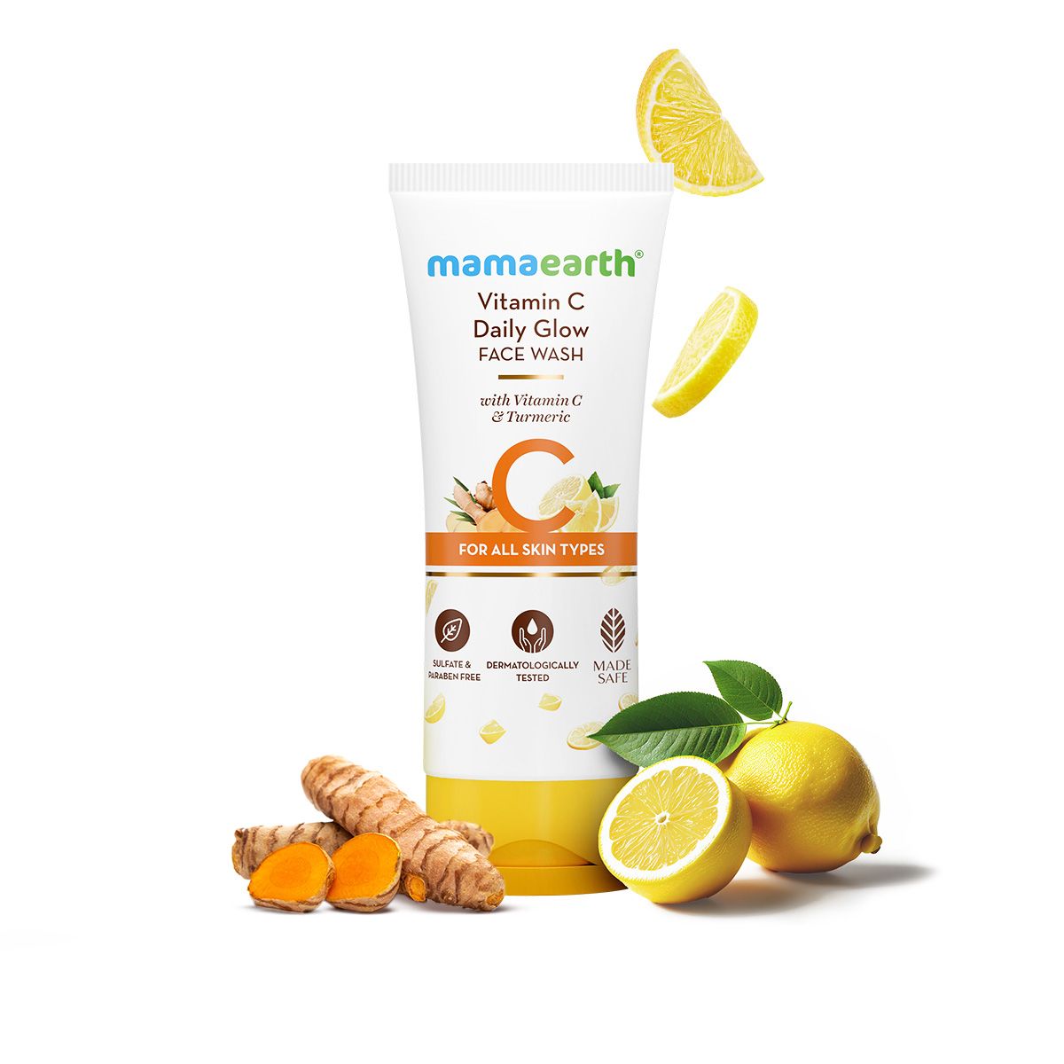 Vitamin C Face Wash with Vitamin C and Turmeric for Skin Illumination - 100ml alternate view
