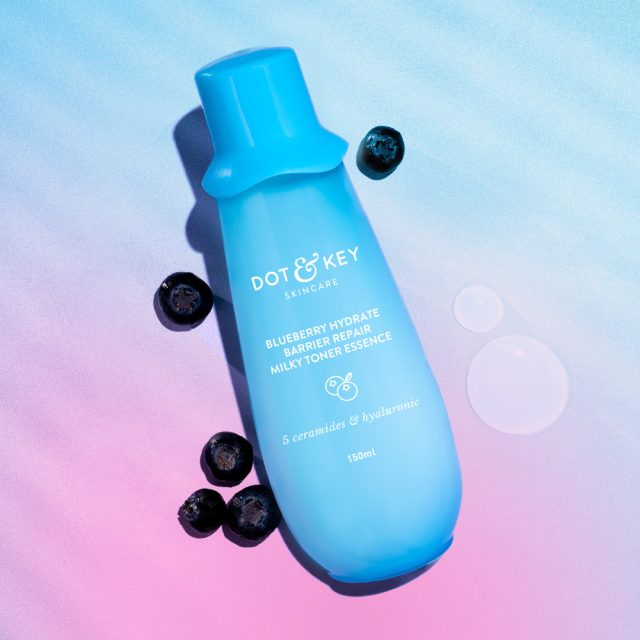 Blueberry Hydrate Barrier Repair Milk Face Toner by Dot & Key