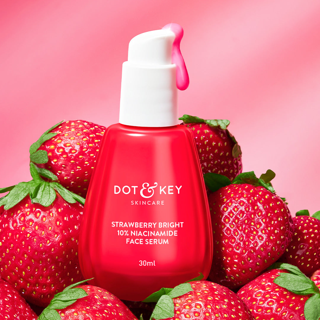 Strawberry Bright 10% Niacinamide Face Serum by Dot & Key