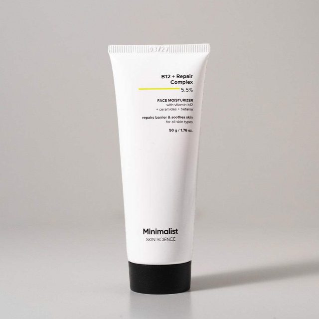 B12 + Repair Complex 5.5% Face Moisturizer by Minimalist