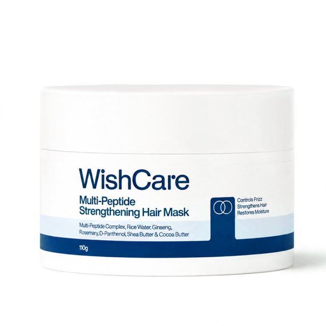 Multi-Peptide Strengthening Hair Mask by WishCare