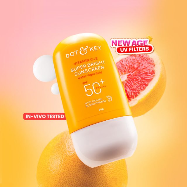 Vitamin C + E Sunscreen SPF 50+ PA++++ With New-Age UV Filters by Dot & Key